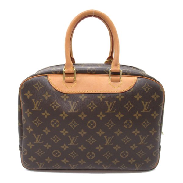 2101217980623 7 Louis Vuitton Deauville Handbag Brown