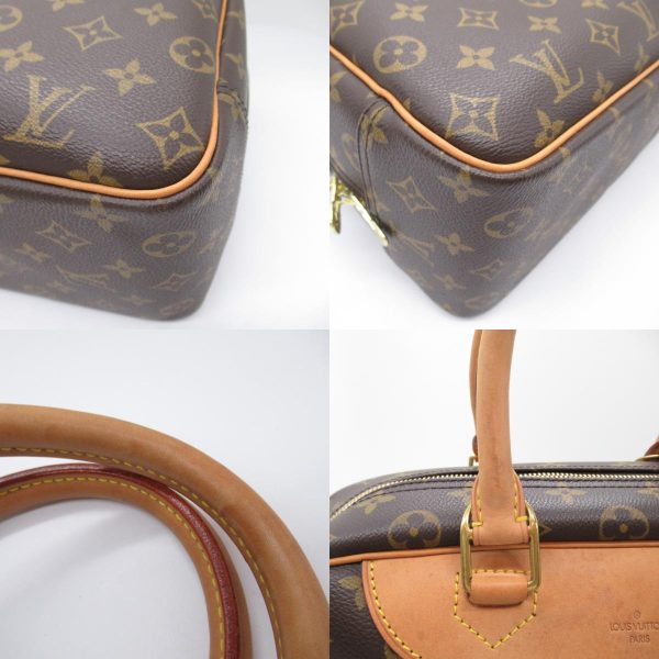 2101217980623 9c Louis Vuitton Deauville Handbag Brown