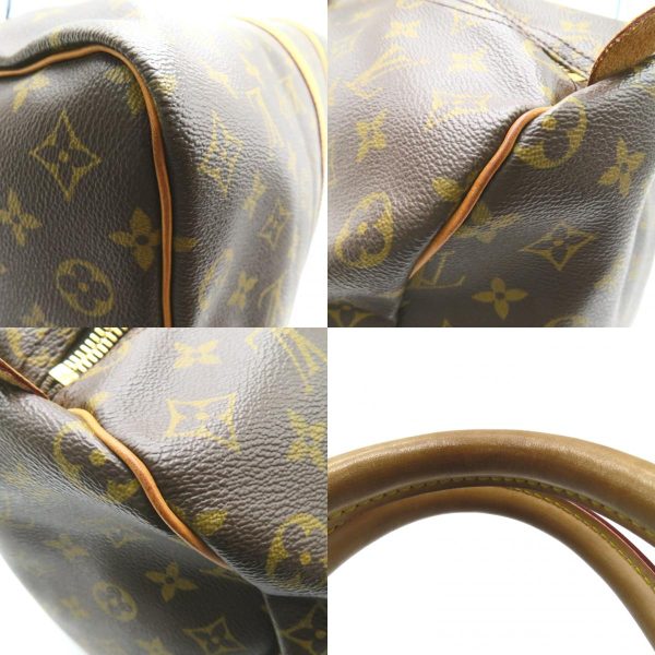 2101217980982 13c Louis Vuitton Keepall 50 Boston Bag Monogram Brown