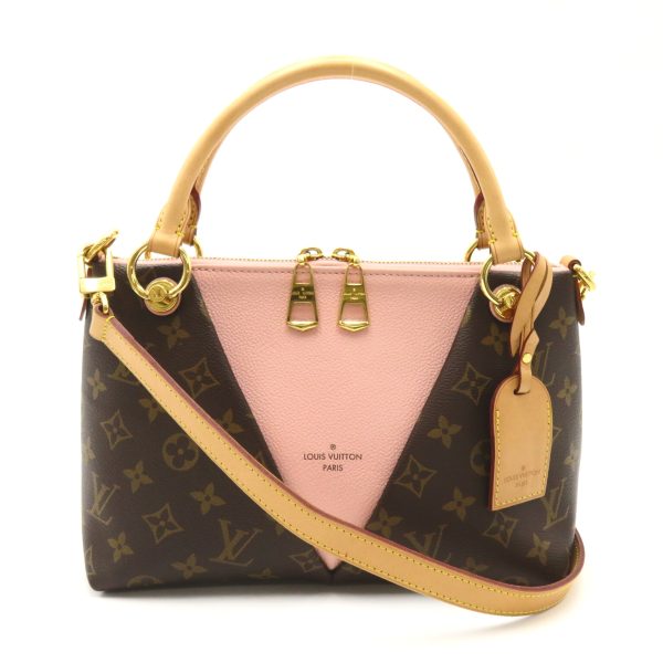 2101217981064 1 Louis Vuitton V Tote BB Handbag Brown