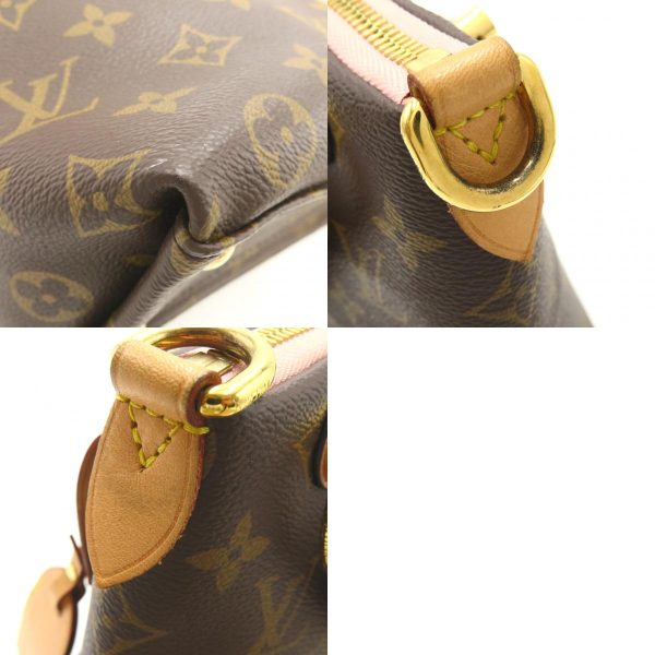 2101217981064 13c Louis Vuitton V Tote BB Handbag Brown