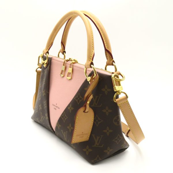 2101217981064 3 Louis Vuitton V Tote BB Handbag Brown