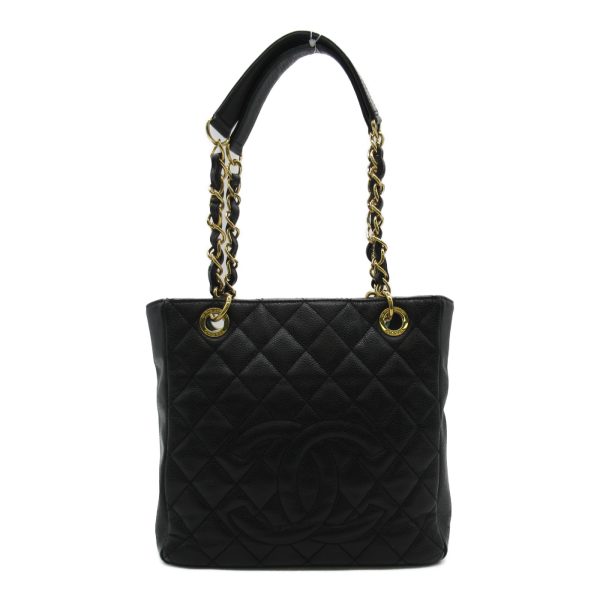 2101217981385 01 Chanel Pst Tote Bag Black