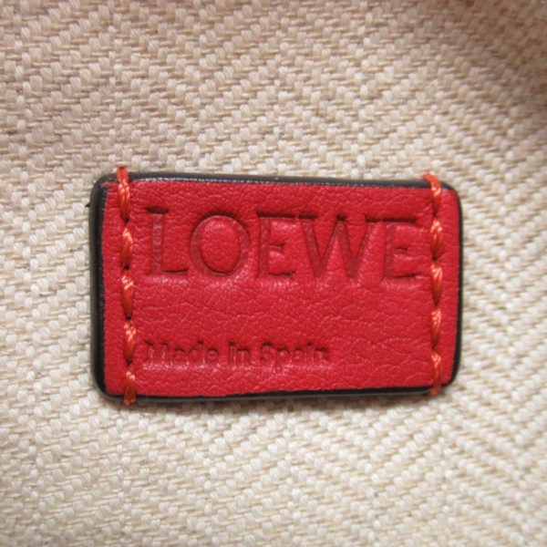 2101217981590 3 Loewe Puzzle Bag Mini Shoulder Bag Leather Series Red