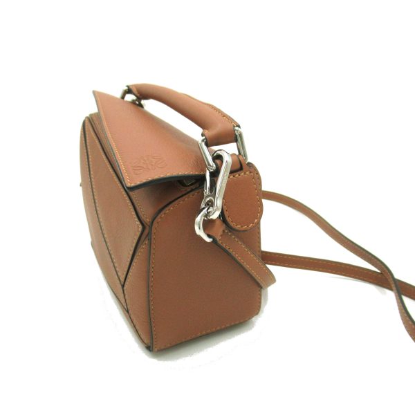 2101217982276 3 Loewe Puzzle Mini Shoulder Bag Leather Brown