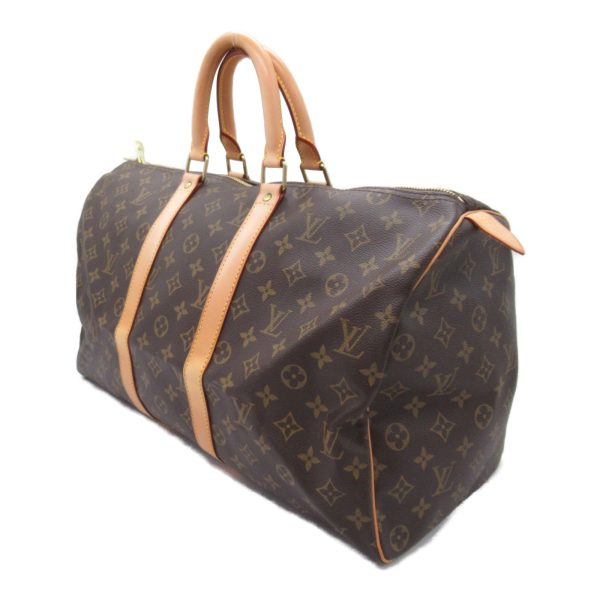 2101217984126 4 Louis Vuitton Keepall 45 Boston Bag Brown