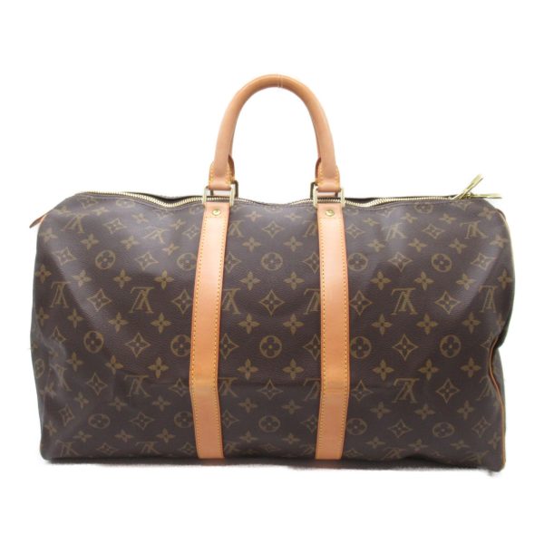 2101217984126 5 Louis Vuitton Keepall 45 Boston Bag Brown