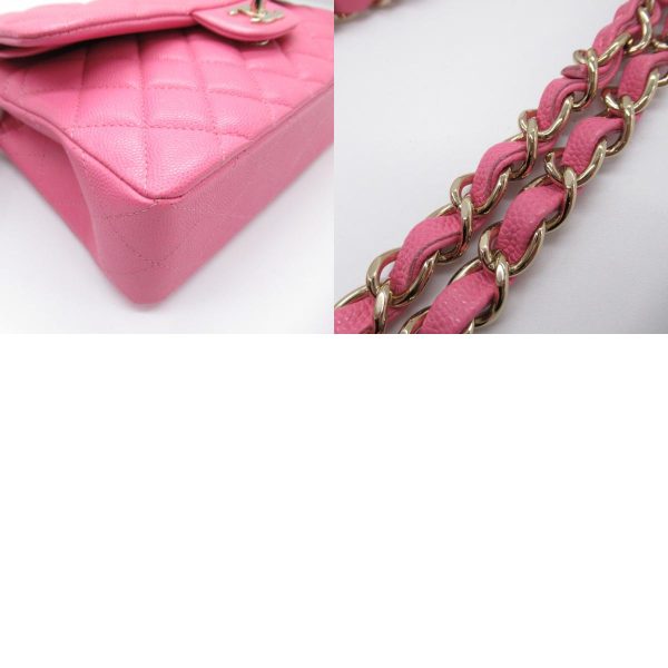 2101217984331 10c Chanel Matelasse Double Flap Bag Pink