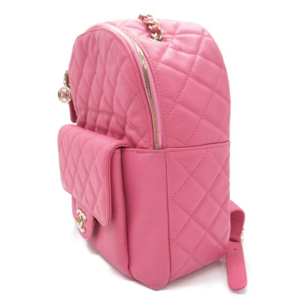 2101217984355 3 Chanel Matelasse Rucksack Pink