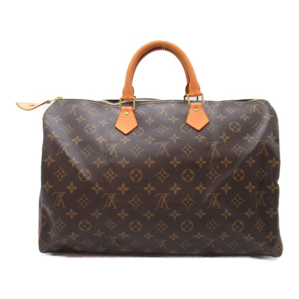 2101217988995 5 Louis Vuitton Speedy 40 Handbag Monogram Brown