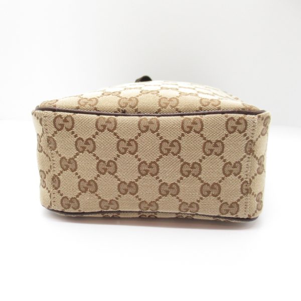 2101217989053 4 Gucci Shoulder Bag Canvas Leather Beige