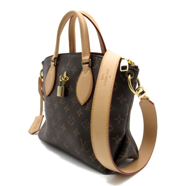 2101217989206 2 Louis Vuitton Flower Zip PM Tote Bag Brown