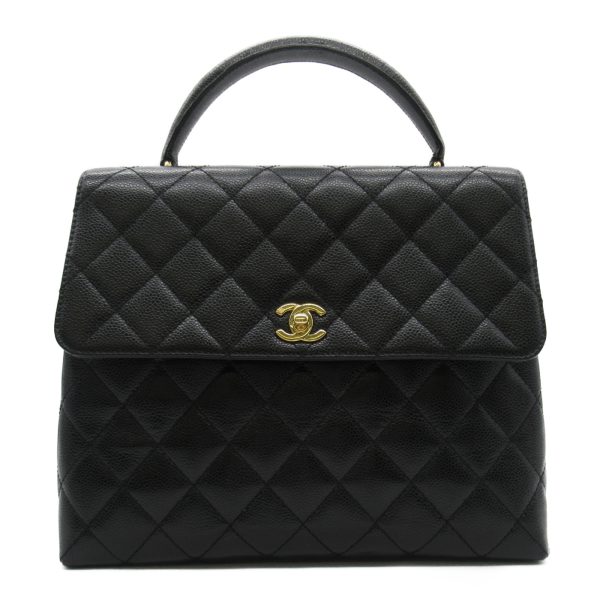 2101217989268 01 Chanel Matelasse Handbag Black