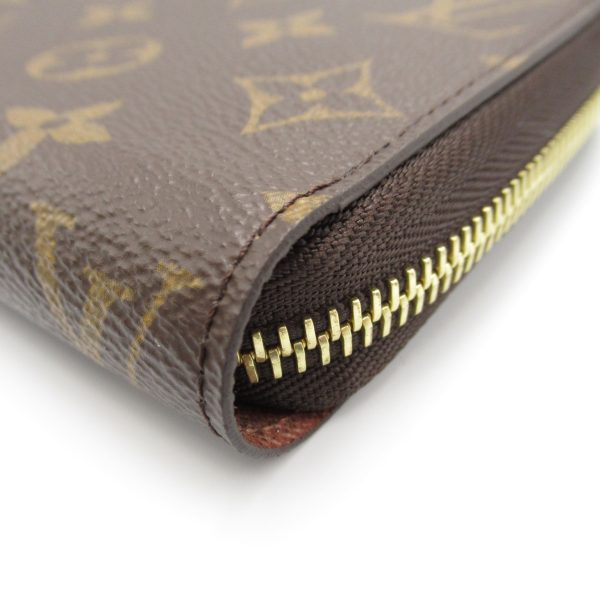 2101217989602 8 Louis Vuitton Zippy Round Long Wallet Brown