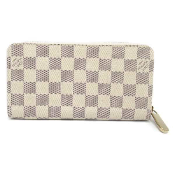 2101217990158 2 Louis Vuitton Zippy Round Long Wallet Damier White