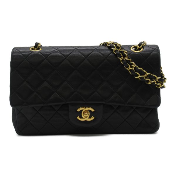 2101217990233 01 Chanel Matelasse Double Flap Bag Black