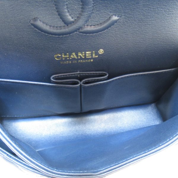 2101217990738 10 Chanel Matelasse Double Flap Bag Black