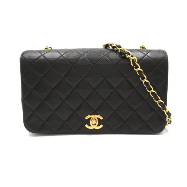 2101217999304 1 Chanel Matelasse Single Flap Bag Black