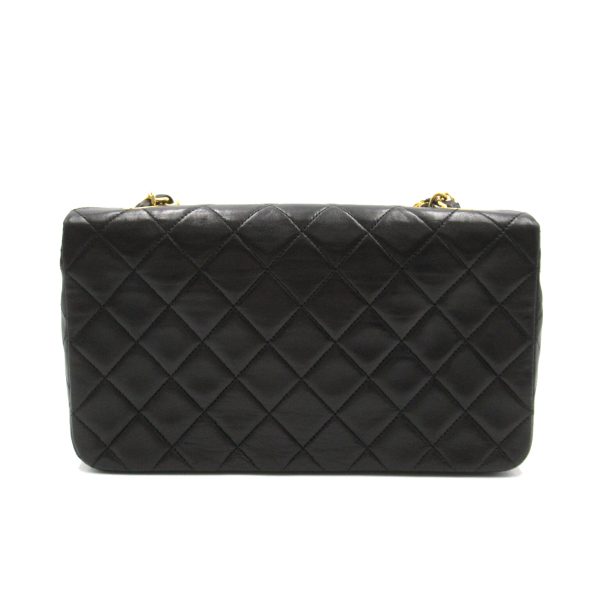 2101217999304 2 Chanel Matelasse Single Flap Bag Black