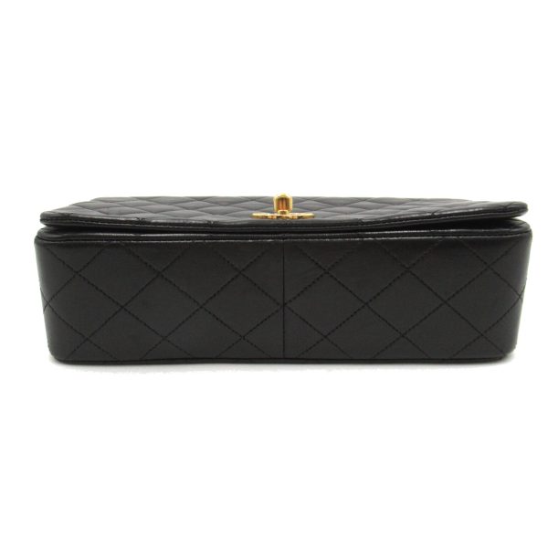 2101217999304 4 Chanel Matelasse Single Flap Bag Black