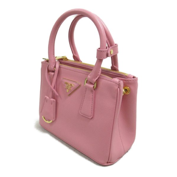 2101218003338 4 Prada 2Way Mini Shoulder Bag in Saffiano Leather Pink