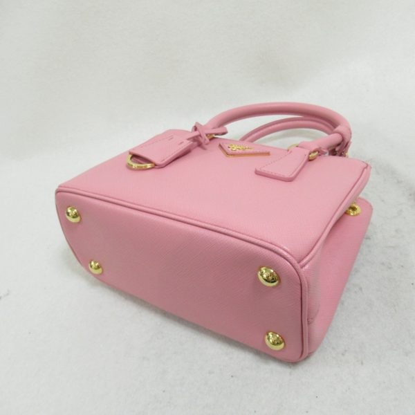 2101218003338 5 Prada 2Way Mini Shoulder Bag in Saffiano Leather Pink