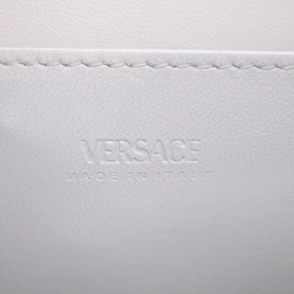 2101218003369 7 Versace Second Bag Clutch Bag Leather Optic White