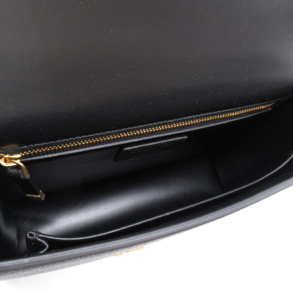 2101218004304 2 Dior Shoulder Bag Calf Cowhide Black New Black