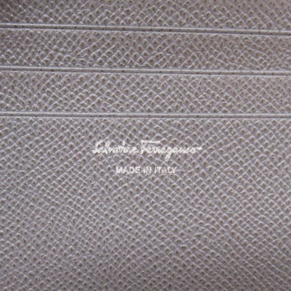 2101218006643 7 Salvatore Ferragamo Bifold Wallet in Leather Dark Gray