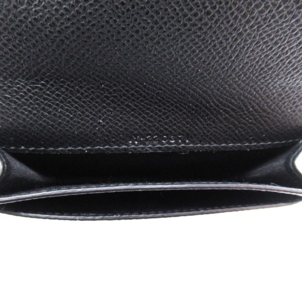 2101218006742 2 Salvatore Ferragamo Card Case Accessory in Leather Black