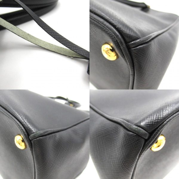 2101218018301 10c Prada 2Way Tote Bag in Saffiano Leather Black