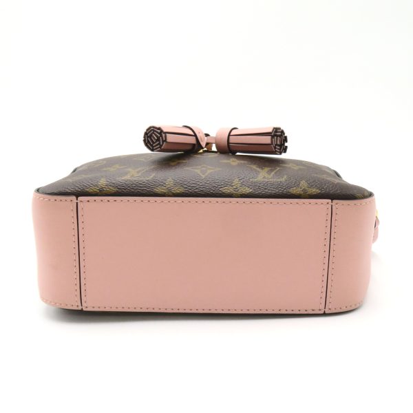 2101218018639 4 Louis Vuitton Saintonge Shoulder Bag Brown Pink