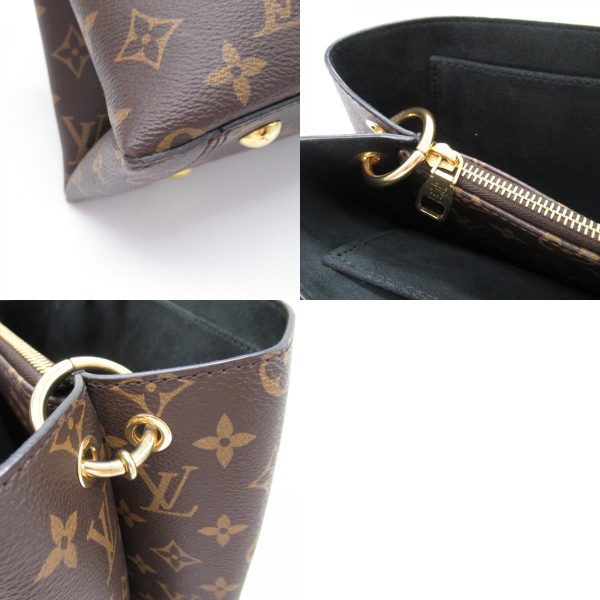 2101218018967 8c Louis Vuitton Flower Shoulder Bag Canvas Brown