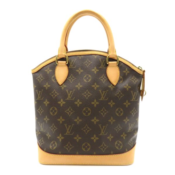 2101218019124 2 Louis Vuitton Lockit Handbag Monogram Brown