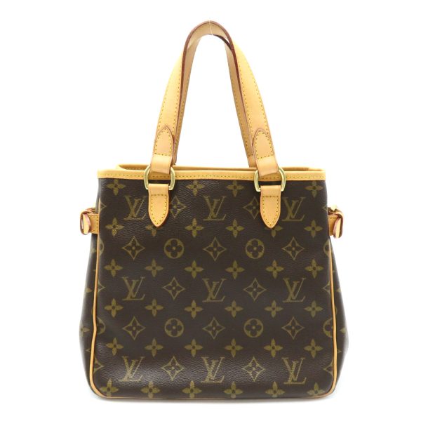 2101218019674 1 Louis Vuitton Batignolles Tote Bag Canvas Brown