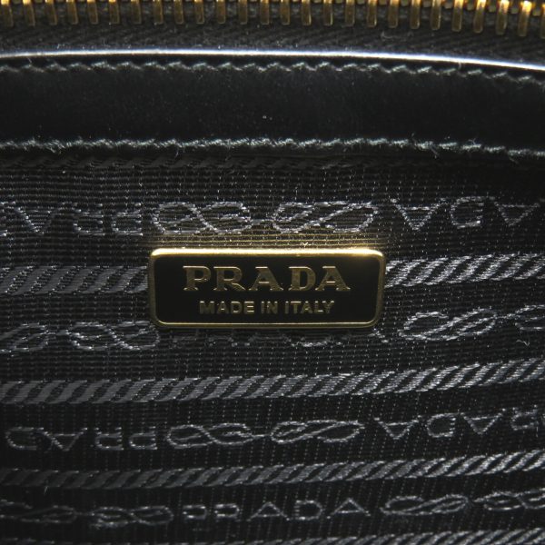 2101218023558 8 Prada Saffiano 2Way Tote Bag in Saffiano Leather Black