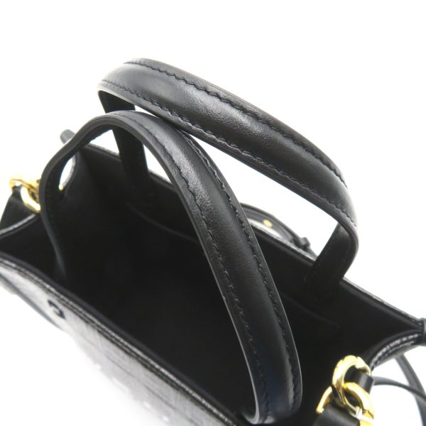 2101218037944 5 Givenchy 2way Shoulder Bag PVC Coated Canvas Black