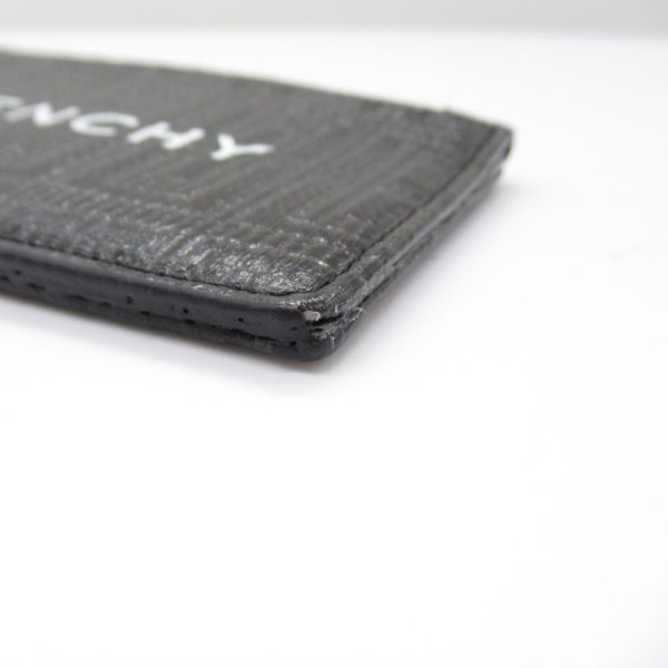 2101218037982 9 Givenchy Coin Case Included Accessory PVC Coated Canvas Black