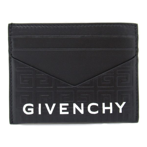 2101218038019 2 Givenchy Card Case Accessory Leather Black