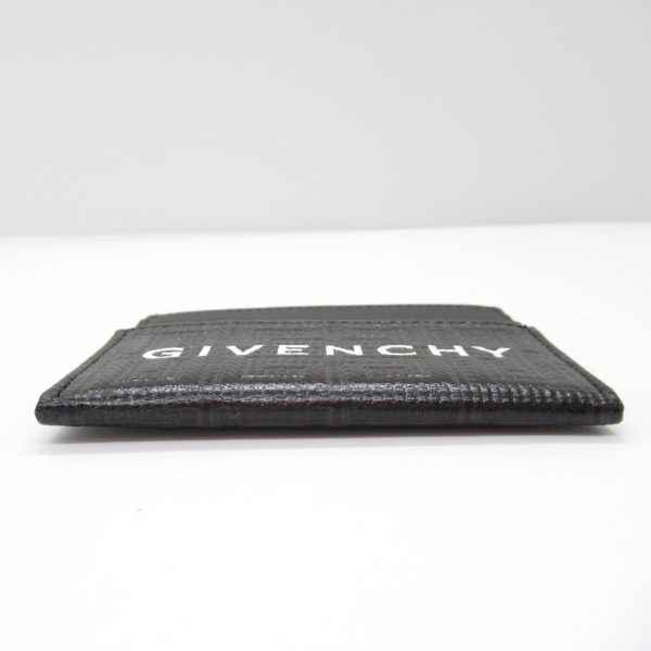 2101218038088 4 Givenchy Card Case Accessories PVC Coated Canvas Black