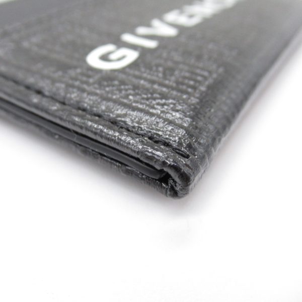 2101218038088 6 Givenchy Card Case Accessories PVC Coated Canvas Black