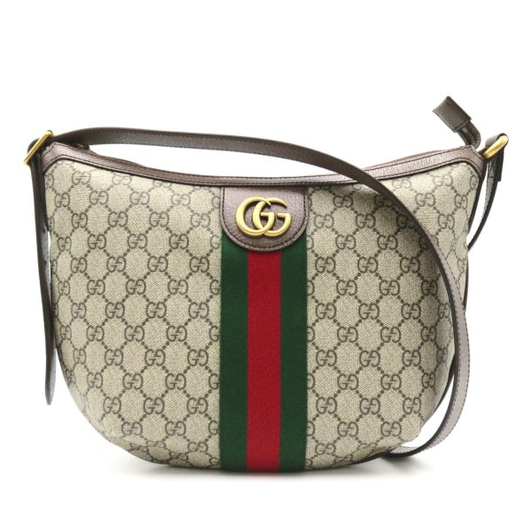 2101218038156 1 Gucci GG Supreme Ophidia Shoulder Bag Shoulder Bag Beige