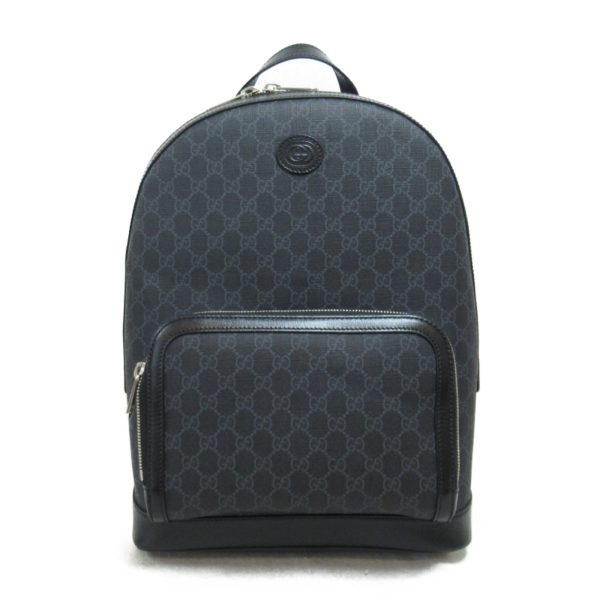 2101218038422 2 Gucci Interlocking G Backpack GG Supreme Canvas Black