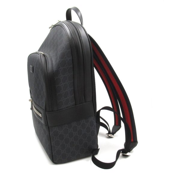 2101218038439 3 Gucci GG Supreme Backpack PVC Coated Canvas Black