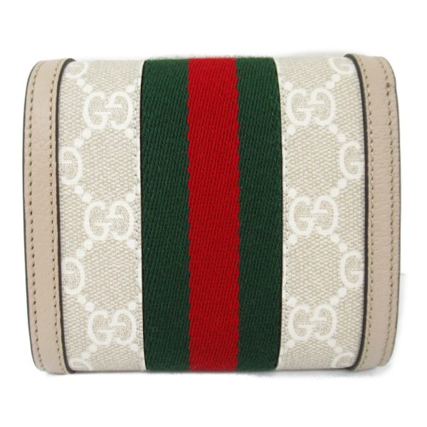 2101218038576 4 Gucci Bifold Wallet GG Canvas Beige