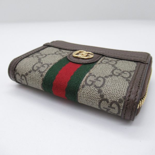 2101218038620 4 Gucci Coin Case with Card Case GG Supreme Canvas BrownBeige