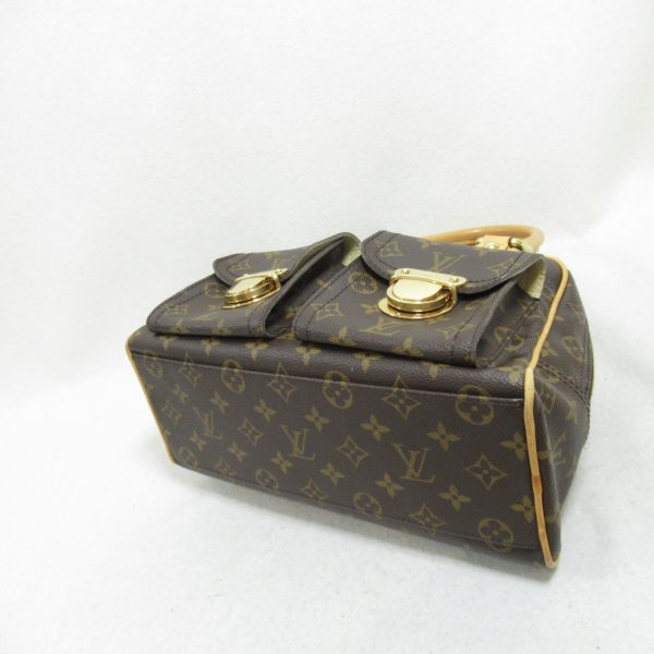 2101218038866 5 Louis Vuitton Manhattan PM Handbag Monogram Brown