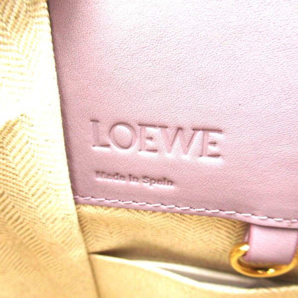 2101218039184 7 Loewe Hammock Handbag 2way Shoulder Bag Calf Purple