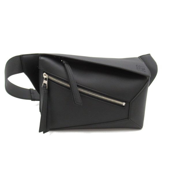 2101218039269 1 Loewe Puzzle Waist Bag Calf Black