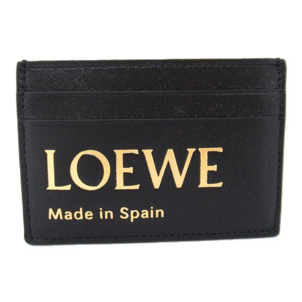 2101218039320 2 Loewe Card Case Accessory Calf Black